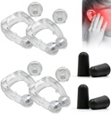 Acupeace Tinnitus Relief enhet, Auricalm Tinnitus Relief enhet, Tinnitus Relief for ringing øre, Tinnitus ørekrok sett stopp ørering (2par)