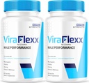 (2 Pakke) ViraFlexx Pro Kapsler for menn, Original ViraFlexx Pro Mann støtte piller all naturlig støtte samlet helse, ViraFlex Premium avansert formel, Vira Flexx anmeldelser, 120 kapsler i 2 måneder