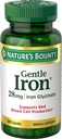 Naturens Bounty Gentle Iron 28 mg 90 kapsler