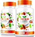 NutraRize (2 Pack) Betal Slim Capsules, PaySlim Alt-Naturlig Supplement for sunn vekttap, Premium Formula å oppnå kropp og fitness mål, offisielle anmeldelser (120 Capsules)
