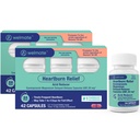 WELMATE - Esomeprazol Magnesium 20 mg - Heartburn medisin - Acid Reducer - Forsenet frigjøring Heartburn Relief - 24 timers beskyttelse - for menn og kvinner - 84 kapsler - 2 pakke