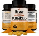 Vokse vitamin Curcumin + Ultra: Økologisk høy potens blanding | Maksimal styrke gurkemeie formel med 95% Curcuminoids | USDA sertifisert | 30-dagers forsyning