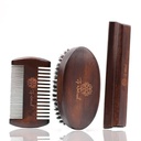 Beard Grooming Kit for menn - European Vintage Style m / Beard Comb, Skjeggbørste, Beard Bar - fokus på menns Beard Care, Mastering Beards av menn over hele verden