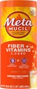 Metamucil Sparkling Fiber Supplement + vitaminer, Plant Basert Psyllium Husk pulver med vitaminer C, D & B12, Daglig Fiber Supplement for Digestive Helse, Citrus Flavored, Sukkerfri, 90 Serveringer