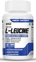 L-Leucine 1000mg kapsler | fremmer lean muskelmasse, muskelbygging og styrke (120 kapsler)