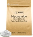 Rent opprinnelige ingredienser Niacinamid 4oz Flush-fri, Glutenfri