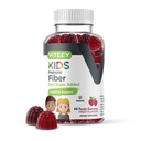 Viteey Prebiotic Kids Fiber for Digestive Relief, Digestive helse Regularity Support, Naturlig Vekt Støtte - Fiber 4g, Zero Sukker tilsatt, Vegansk, Glutenfri - Tastig Chewable Frukt Flavored Gummy