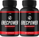Erecpower for menn kapsler - Erecpower piller avansert formel - maksimal styrke, ErecPower for menn Supplement Erec Power 60 kapsler, Erec Power Vitamin piller anmeldelser (2 pakke)