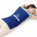 Ekstra stor Reusable Gel Ice Pack for skader (23"x15") | | Stor ispakke for ryggsmerter Relief, postkirurgi Recovery, fleksibel kald pakke for nedre ryggsmerter