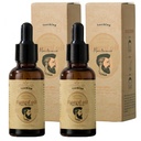 Beard Oil 2-Pack - Avocado, Macadamia og Saflower Olje blanding for menn | Softens Coarse Hår, dyp moisturizer og vekst behandling | Mineral olje formel