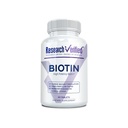 Forskning Bekreftet Biotin – ren biotin ekstra styrke 10.000mcg for forbedret hår, hud og negle helse - 60 Vegan tabletter, laget i USA