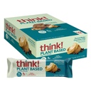 Tenk! Vegan/Plant Basert High Protein Bars - Peanut Smør Sjokolade Chip, 13g Protein, 5g Sukker, Ingen kunstige søtningsmidler, ikke GMO-prosjekt verifisert, 10 greve (Packaging May Vary)