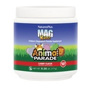 NaturesPlus Animal Parade MagKidz, Cherry Flavor - 0.38 lb - Babys Magnesium Powder Supplement - Bone & Muscle Helse Støtte - Glutenfri, Sukkerfri - 45 Serveringer