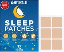 Sovelapper for voksne ekstra styrke sovemiddel patch Melatonin hvilende natter tid-avsluttet formel hud Jet lag reisevennlig sist hele natten menn og kvinner bedre morgen 72 pakke