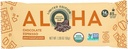 Aloha Organic Chokolade Espresso Protein Bars, 14g Plantebasert Protein, 85mg Koffein, USDA Certified Organic, Glutenfri & Ikke-GMO, 1,98 Oz (Pack of 12)
