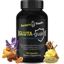 Legens berøring Liposomal Glutathione Supplement - Easy-to-Swallow Glutathione Kapsler for energi, hjernestøtte og hud helse - ren maksimal absorpsjon Glutathione Liposomal Supplement