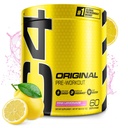 Cellucor C4 opprinnelige pre trening pulver rosa sitronade vitamin C for immunstøtte sukker gratis preworkout energi for menn og kvinner 150 mg koffein + Beta Alanine + kreatin 60 serveringer