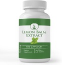 Rene opprinnelige ingredienser Lemon Balm ekstrakt (100 kapsler) Alltid ren, ingen additiver eller fyllstoffer