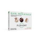 Wellgenix Purvana Hår, Hud og Nails Vitamin - 2500mcg Biotin, Folsyre, DMAE, Grape Seed Extract - En om dagen Softgels - PCOS & Postpartum Hair Loss Support - (30 Count)
