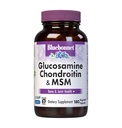 Bluebonnet Ernæring Glukosamine Chondroitin Plus MSM, Glukosamine, Chondroitin Sulfate, Vitamin C & OptiMSM, Bein & Felles Helse, Ikke GMO, Glutenfri, Soya Gratis, Melkfri, 180 Grønnsaker Kapsler