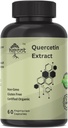 Quercetin Extract Kapsler Ikke-GMO, Glutenfri, Vegetarisk støtter generell helsestyrke energi (60 kapsler)