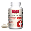 Jarrow Formler Ekstra Styrke Metyl Folat 400mg, Diett Supplement for kardiovaskulære og nevrologiske helsestøtte, 60 Veggie Kapsler, 60 dagers forsyning