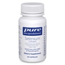 Rene innkapslinger Selenium (Citrat) - for immunsystem støtte og cellulær helse - Antioksidant Supplement - støtter blodflyt* - Glutenfri og vegansk - 60 kapsler
