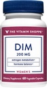 Vitamin Shoppe DIM med BioPerine - støtter hormonbalanse og østrogenmetabolisme - 200 MG (60 vegetariske kapsler)