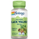 SOLARAY Svart Walnut 500 mg - Hel Hull - Tradisjonell Herbal støtteformula - Ikke-GMO Verifisert, Vegansk, Lab Verifisert - 60-dagers garanti - 100 Serveringer, 100 VegCaps