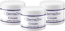 DermaZinc terapikrem, sinkkrem for huden, huddisordre reliefKramp for psoriasis, dermatitt, eksem og annen hudtilstand (3 pakke)