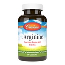 Carlson - L-arginin, 675 mg, fremmer sunn sirkulatorisk og kardiovaskulær system, 90 kapsler