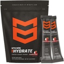 MTN OPS Hydrate Electrolytes pulverdrikk blanding, 20 enkelt servering on-The-Go Electrolyte pakker med over 1000 mg elektrolyter per servering, jordbær kokosnøtt