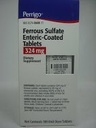 Ferrous sulfat 324 mg Enterisk-belagte røde tabletter 100count