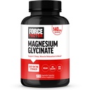 Kraft Factor Magnesium Glycinat, Magnesium Supplement for kvinner og menn til å støtte søvn, muskelavslapning, og Mood, lett på magen, vegan, 3-måneders forsyning, 180 kapsler