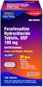 Ohm Allergi Medisin Fexofenadin 180mg - 24 timers relief for Sneezing og Allergi Symptomer, Ikke-Drowsy - 24 timers Antihistamin tabletter for effektiv relief - 150 greve (enkelt pakke)
