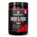 Wilderness Athlete - Energi og fokus | Energiforsterker for kvinner og menn - Energidrikk Blande med naturlig koffein - Lavkarber, null sukker energi drikke pulver - 30 servering energi drikke Tub (Cherry Limeade)