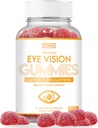 Generisk Cyrixs Helse Eye Vision Gummies - Lutein & Zeaxanthin Eye Helse Supplement for voksne - Delicious Mango Flavored Eye Vitamins - Øyekomfort og Blå Light Defense for Crystal-Clear Vision