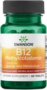 Swanson Methylcobalamin høy absorpsjon vitamin B-12 2,5 Milligrams 60 Tabs