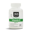 365 av hele matmarkedet, vitamin E 1000 IE, 60 antall