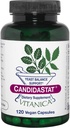 Vitanica Candidastat, Yeast Balance Supplement og støtte, Vegansk, 120 kapsler