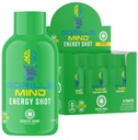 Gorilla Mind Energy Shots (Pack of 6) - Forbedret fokus og energi, Sukkerfri, Fast-Active, Potent Formula med vitaminer og naturlige ekstrakter (eksotisk Kiwi)
