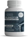 Rawleigh Flexezy-ER: 120 Caplets ® 24/7 Joint Support Formel ® Glukosamin & Chondroitin Sulfat Blande ® Kalsium & Fosforous ® 24-timers utvidet frigjøring ® Joint Health Supplement for menn og kvinner