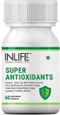 Sheltr Super Antioksidant Supplement Lycopen, Grønn Te, Melke Thistle, Curcumin, Grapefrø, Ginkgo Biloba, Ginger, Cranberry, Bilbær, Alpha Lipoic Acid, Lutein, Zeaxanthin - 60 kapsler (pakke av 1)