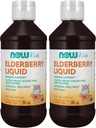 NÅ Supplementer, flytende eldrebær for barn med sink og astragalus, immunsupport*, 8-Ounce, emballasje May Vary (pakke med 2)