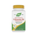 Naturens vei vitamin B1, høy styrke, 100 mg tiamin per servering, Thiamin HCl, støtter energimetabolisme*, glutenfri, 100 kapsler (pakke May Vary)
