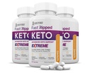 (3 Pack) Fast Rippet Keto ACV Ekstreme piller 1675MG Keto støtte Blande Capsule Alternativ til Keto ACV Gummier Formulert Apple Cider Vinegar Extra Jomfru Olive Olje pulver Grønn Te Leaf 180 Kapsler
