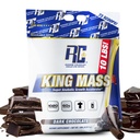 Ronnie Coleman Signatur Series King Mass XL Mass Gainer Protein pulver - Mørk sjokolade vekt gevinst med 60g protein, 180g karbohydrater, 1000+ kalorier, kreatin & glutamin – 10 pund