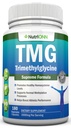 TMG Trimethylglycin Supplement - 1000 mg - 180 kapsler - Premium ren Betaine Anhydrous - støtter normal Homocystein & blodtrykksnivåer - fremmer metyleringsprosessene - Ikke-GMO Formula