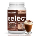 PEScience Select Cafe Protein Kaffe Flavored pulver, Iced Mocha, 100mg Koffein, 20g Iced Protein Kaffepulver eller Kremer, 20 serveringer