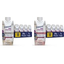 Sørg for Max Protein Ernæringshake med 30 g protein & Max Protein Ernæringshake med 30 g protein, 1g sukker, høyproteinshake, kremet jordbær, 11 oz, (pakke med 12)
